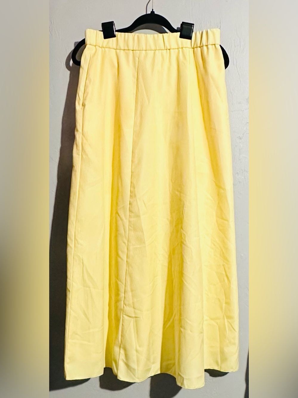 NWOT Disney Cast Member Yellow Women’s A-Line Maxi Skirt/Costume, Medium